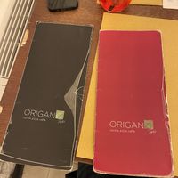 Menus  at Origano Trevi in Rome