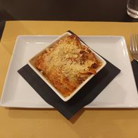 Lasagne at Origano Trevi in Rome