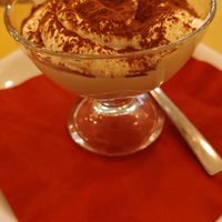 Tiramisu at Origano Trevi in Rome