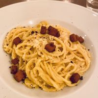 Carbonara  at Origano Trevi in Rome