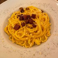 Carbonara at Origano Trevi in Rome