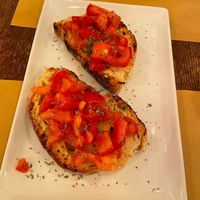 Bruschetta at Origano Trevi in Rome