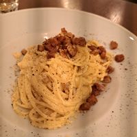 Carbonara at Origano Trevi in Rome