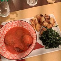 Polpetta at Origano Trevi in Rome