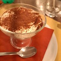 Tiramisu at Origano Trevi in Rome