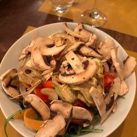 Mixed saladd  at Origano Trevi in Rome