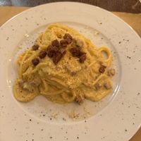 Carbonara day 1  at Origano Trevi in Rome