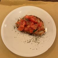 bruschetta   at Origano Trevi in Rome