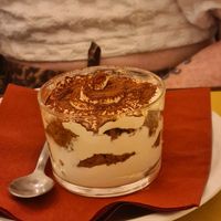 Tiramisù at Origano Trevi in Rome