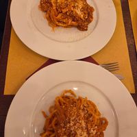 One is vegan and one isn't at Origano Trevi in Rome