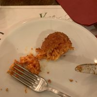 Vegan arancini   at Origano Trevi in Rome