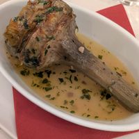 Carciofo alla romana at Origano Trevi in Rome