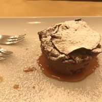 Vegan spiced apple spelt cake at Origano Trevi in Rome