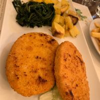 Soya cutlets  at Origano Trevi in Rome