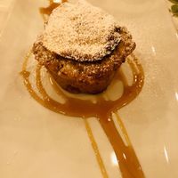 Vegan apple cake at Origano Trevi in Rome