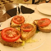 Bruschetta  at Origano Trevi in Rome