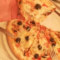 Capricciosa Pizza at Origano Trevi in Rome