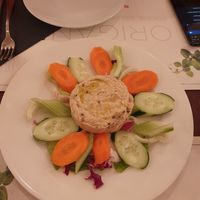 Hummous at Origano Trevi in Rome