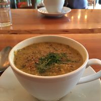Lentil Soup at Jungle Cafe in Brooklyn