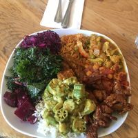 Wow! Indian themed buffet at Jungle Cafe in Brooklyn