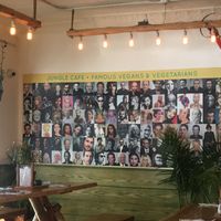 We are not alone at Jungle Cafe in Brooklyn