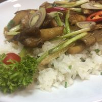 Ginger Fried Rice at Phuong Mai Vegetarian Restaurant in Ho Chi Minh City