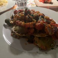 ravioli  at Licchio's Bar in Taormina