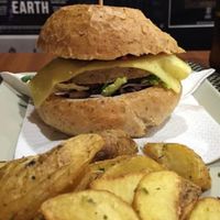 Burger Punk - Soja / Soya at Black Mamba Burgers and Records in Porto