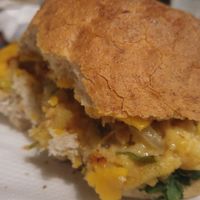 Burger 666 at Black Mamba Burgers and Records in Porto