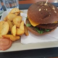 Delicious! at Black Mamba Burgers and Records in Porto