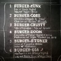 Black Mamba's burgers at Black Mamba Burgers and Records in Porto