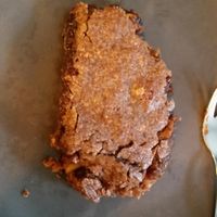 brownie at Black Mamba Burgers and Records in Porto