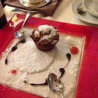 Warm almond cake.  So good! at Ristorante Da Mario alla Fava in Venice