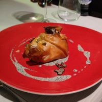 Truffles baked beetroot (Yum!) at Ristorante Da Mario alla Fava in Venice