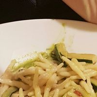 one of the mains at Ristorante Da Mario alla Fava in Venice