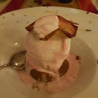 apple tarte tatin - beautiful ice-cream at Ristorante Da Mario alla Fava in Venice