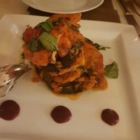aubergine meuillefille at Ristorante Da Mario alla Fava in Venice