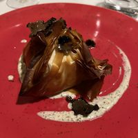 Crusted beetroot fillet  at Ristorante Da Mario alla Fava in Venice