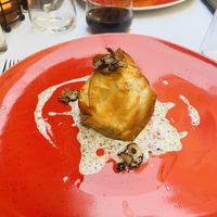 Crusted beetroot with truffle sauce  at Ristorante Da Mario alla Fava in Venice