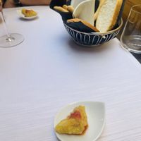 Artichoke amuse bouche   at Ristorante Da Mario alla Fava in Venice