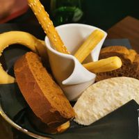 Vegan bread at Ristorante Da Mario alla Fava in Venice