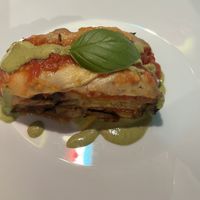 Eggplant parmigiana   at Ristorante Da Mario alla Fava in Venice