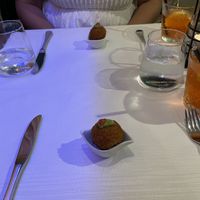 Suprise arancini course  at Ristorante Da Mario alla Fava in Venice