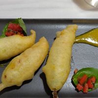 Courgette fliwers at Ristorante Da Mario alla Fava in Venice