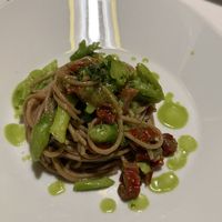 Spaghetti mit Brokkoli und getrockneten Tomaten   at Ristorante Da Mario alla Fava in Venice