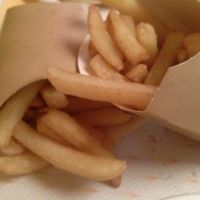 fries at Il Vegano Bistrot in Florence