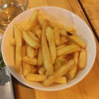 French fries at Il Vegano Bistrot in Florence