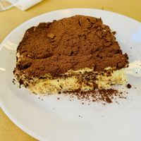 Tiramisu  at Il Vegano Bistrot in Florence