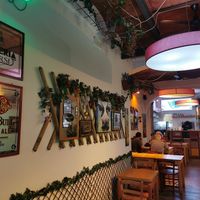 Interior at Il Vegano Bistrot in Florence
