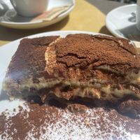Tiramisu  at Il Vegano Bistrot in Florence